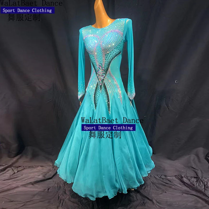 Ballroom Dance Dresses Women New Style Sexy BackTango Flamenco Modren Waltz Ballroom Competition Dancing Dress