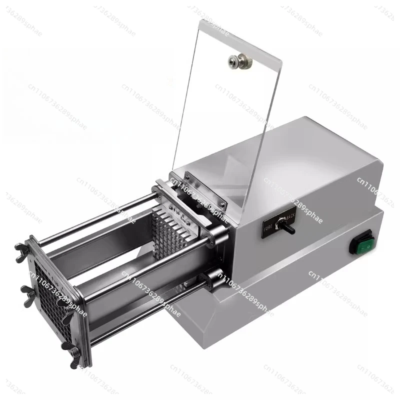 Electric strip cutter Commercial potato chip cutter Small automatic fruit and vegetable strip machine