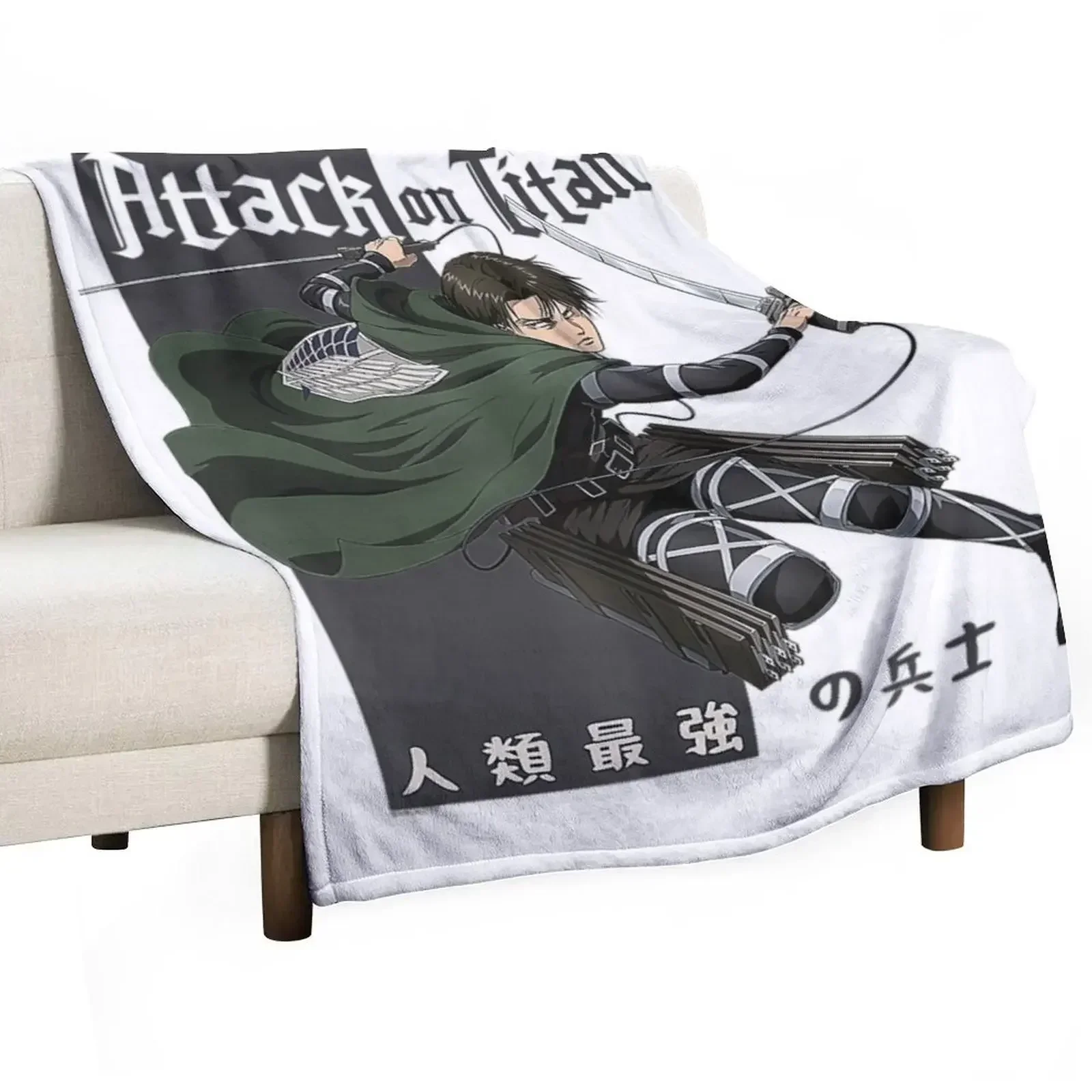 

Att.ack-on-Ti.tan Throw Blanket warm for winter manga Winter beds Blankets