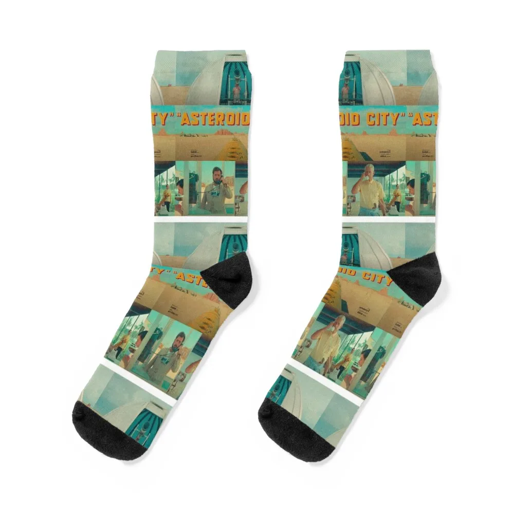 

asteroid city Socks Antiskid soccer set gym professional running Mens Socks Women's