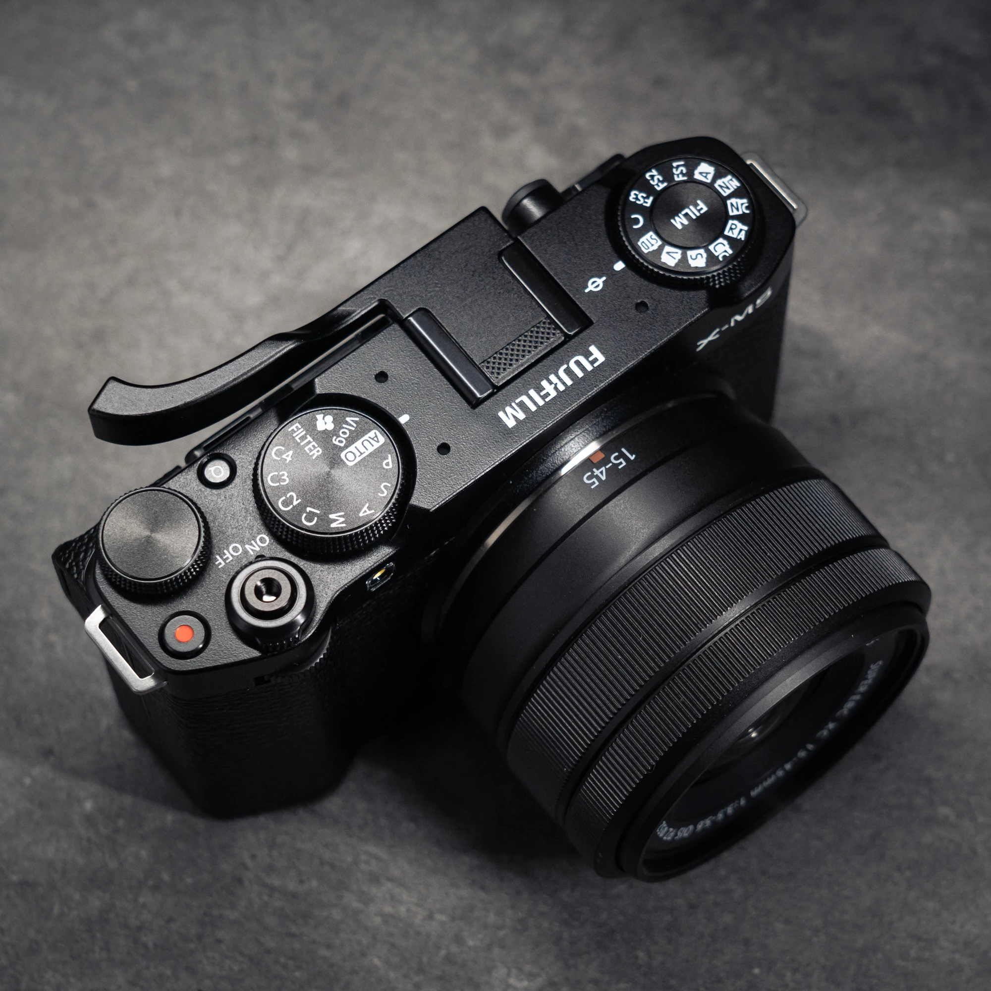 Aluminum Metal Hot Shoe Thumb-Up Hotshoe Thumb Up Grip for Fujifilm XM5 Fuji X-M5 Camera Hand Grip