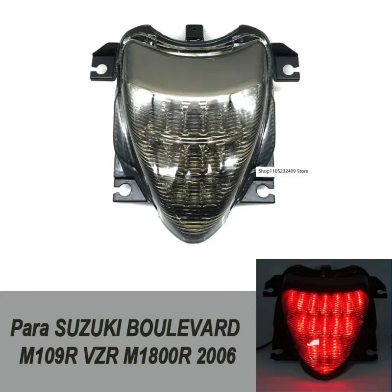 

Светодиодный задний стоп-сигнал для мотоцикла, сигнальная лампа, указатель поворота для SUZUKI BOULEVARD M109R VZR M1800R INTRUDER 2006-