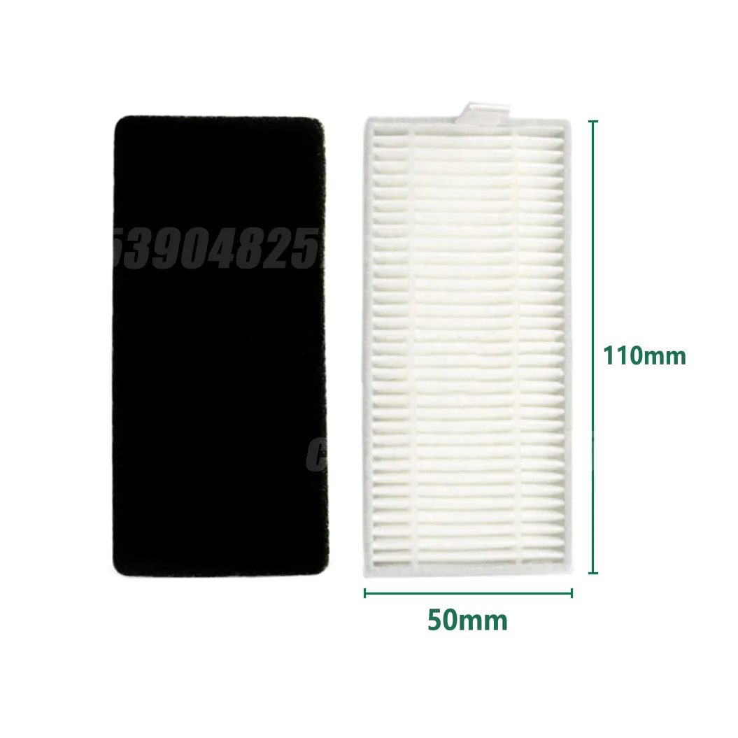 Side Brushes Hepa Filter Mop Cloth Main Brush for Neatsvor X500/600 Tesvor X500 Robotic Vacuum Cleaner Accessories Replacement