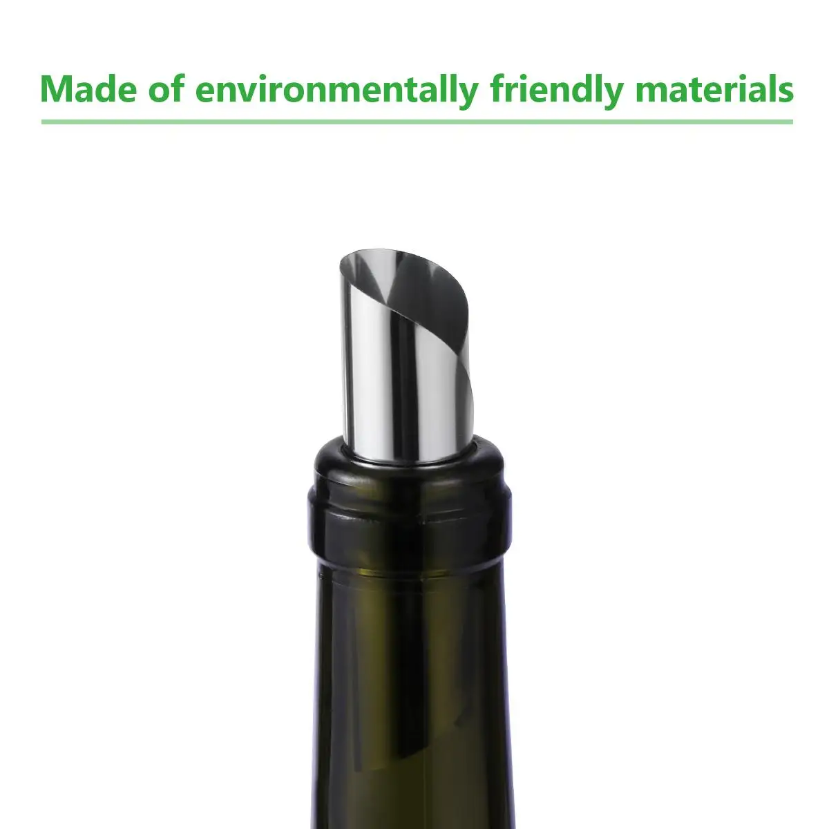 

Air Wine Bottle Stoppers Syrup Dispenser Caps Seal Alcohol Pourer Pouring Discs Round