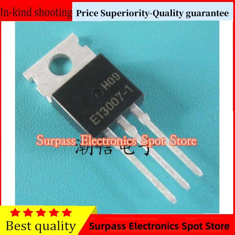 

10PCS-100PCS E13007-1 TO-220 400V 8A Price Superiority-Quality guarantee