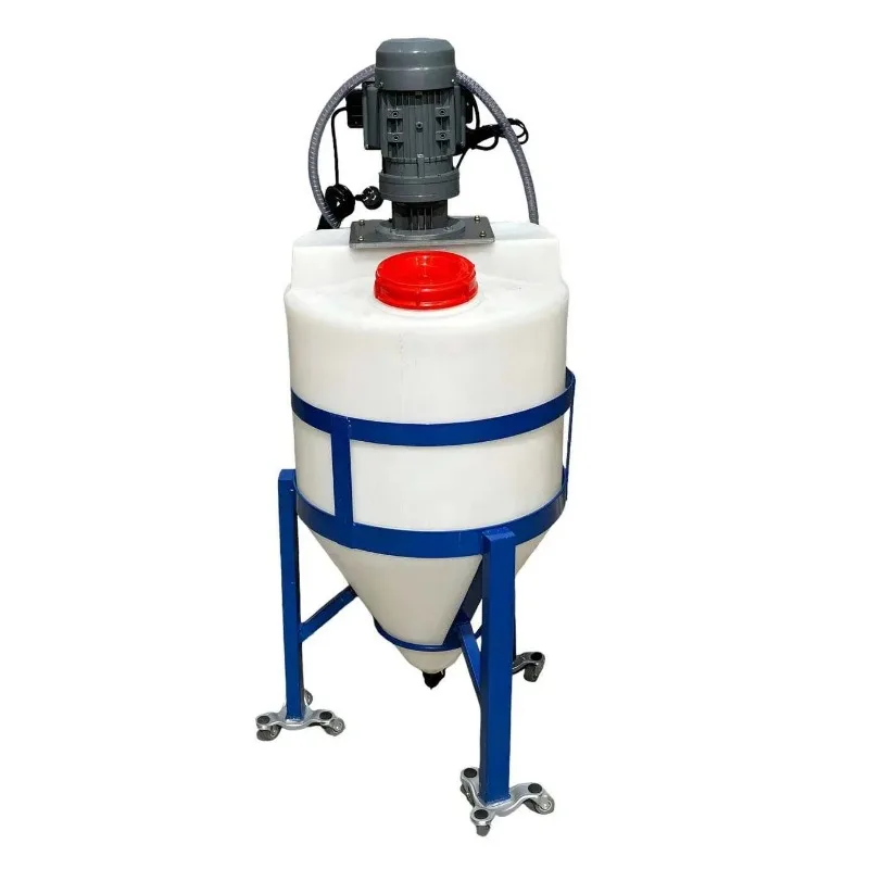 'Wholesale Anti-corrosive Industrial 500l 1000L HDPE Chemical Tank Mixing Tank with Agitator