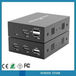 150M HDMI KVM Extender przez IP HDMI USB Extender via cat6 Rj45 Ethernet Network HDMI USB przez UTP/STP Obsługa myszy USB Klawiatura