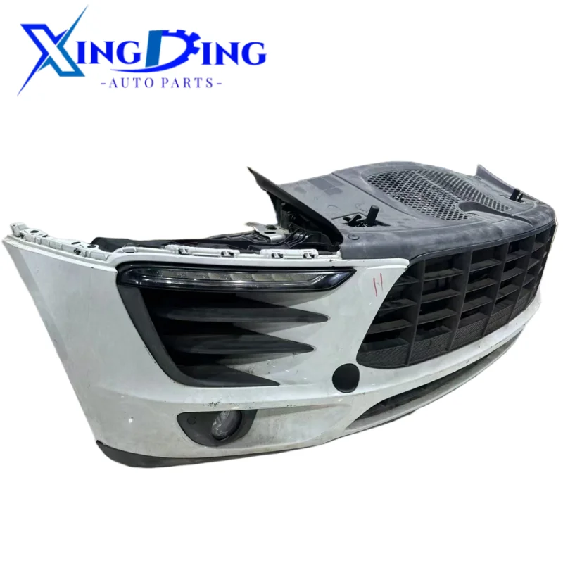 

Suitable for Complete Front Bumper with Grille, Radiator Fan, and Engine Hood