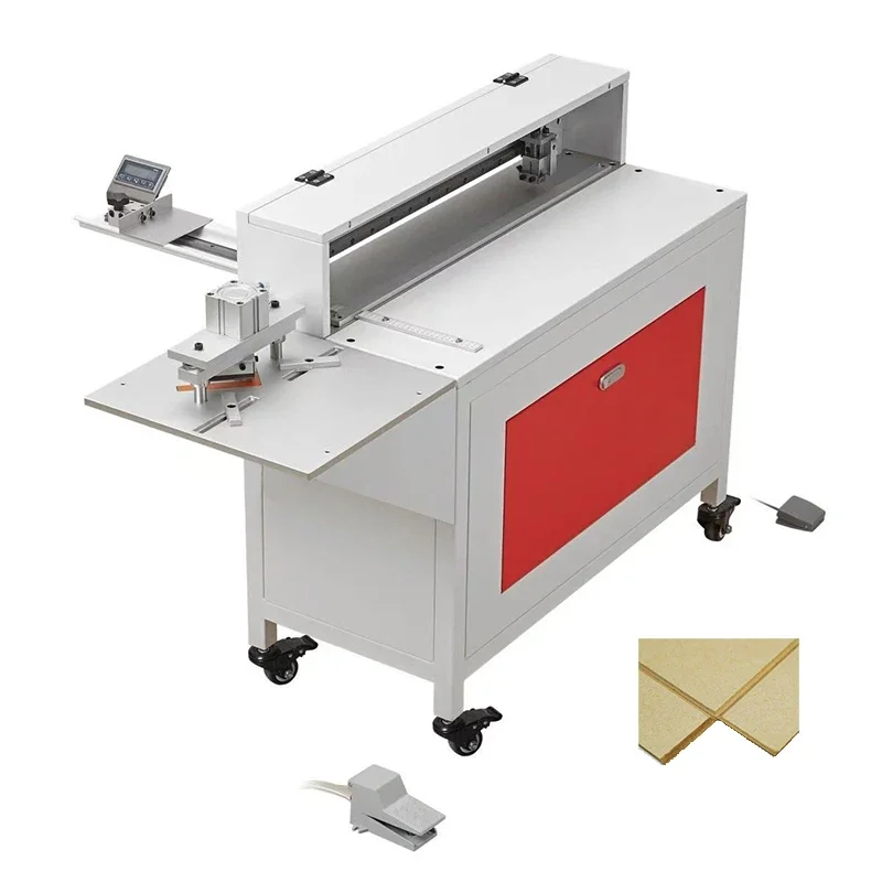 Gift Box V Slotting Machine Cardboard V Slotting Machine Medium Density Fiberboard Cardboard Rigid Box V Slotting Machine