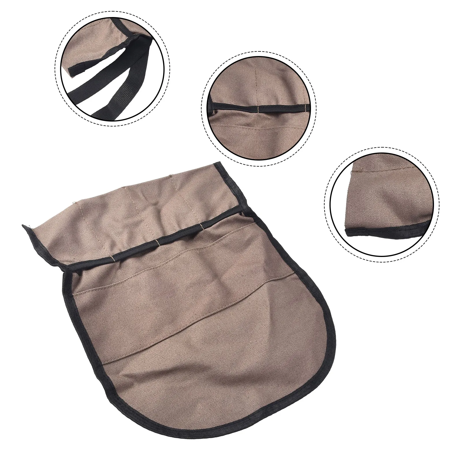 1 Pc Tool Storage Bag Multiple Pockets Multi-Purpose Roll Up Pouch Hanging Tool Bag For Wrench Hand Tools Organizer Carpentry