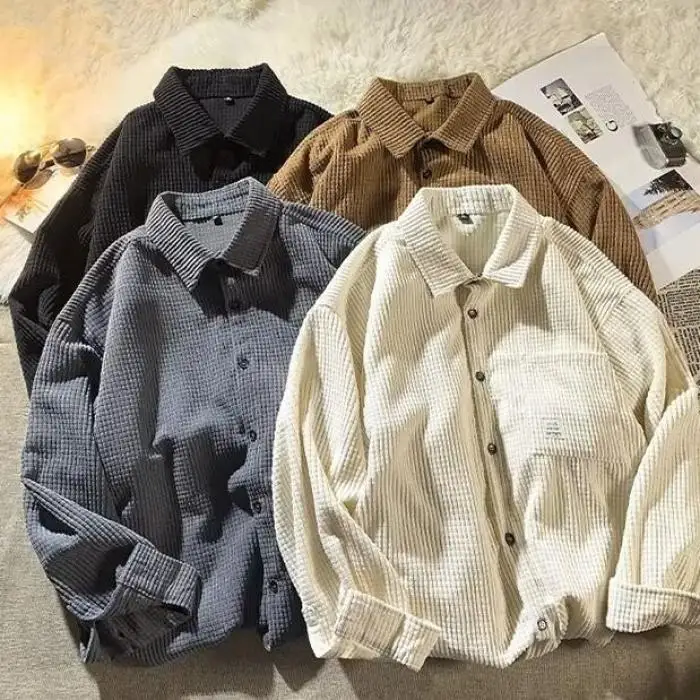 

Мужская повседневная свободная футболка, новая осенняя модная модель, стильный дизайн, универсальная верхняя одежда, приталенный крой, длинный рукав