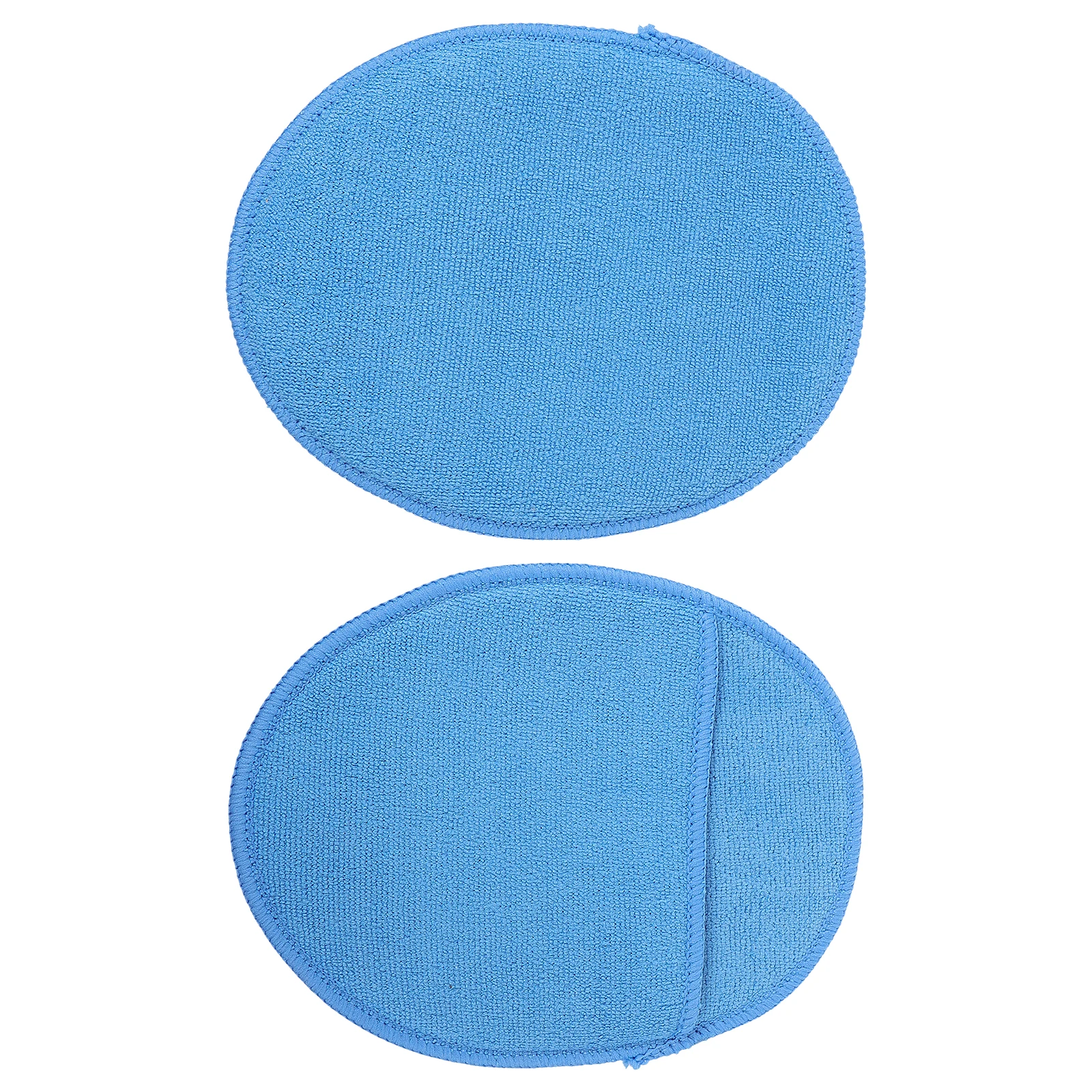 

2 pcs Car Polishing Sponge Microfiber Waxing Pad Durable Scratch-Free Reusable Cleaning Tool For Vehicle Practical Sponges