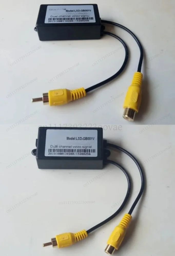 LK_RCA Video Isolator AV Filter Anti-Interference Noise Reducer for Monitor, Replacement Parts