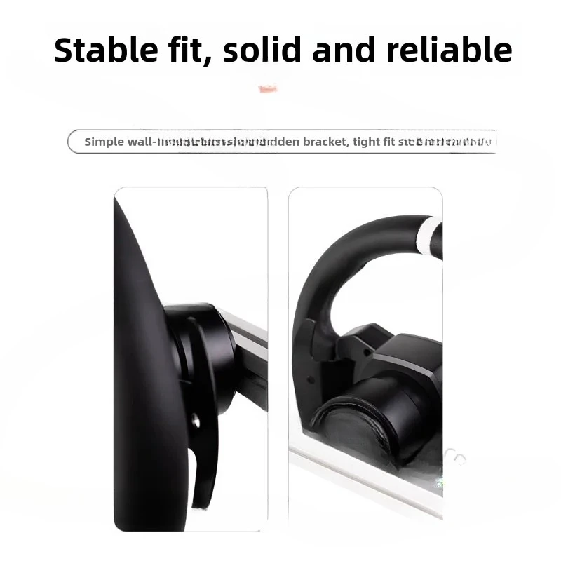 Racing Car Game Steering Wheel Metal Wall Mount Bracket Profile BracketFor MOZA Simagic Quick Release Steering Wheel