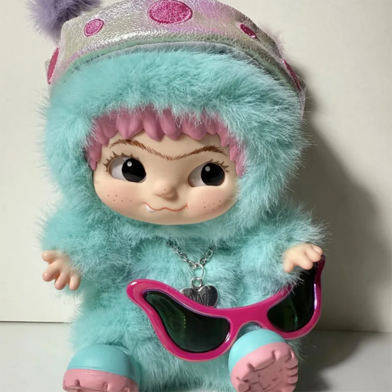 Genuine In Spot Wakuku Fuzzy Fun Party Series Trendy Plush Doll Pendant Ornament Garage Kit Decoration Ornament Decor Gift