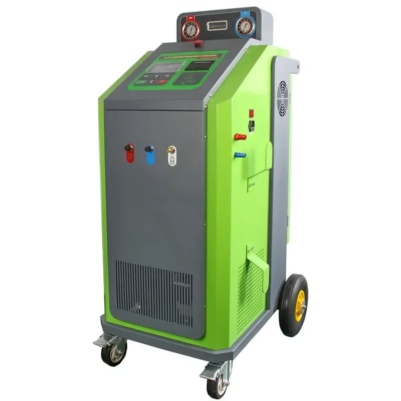 Automatic R1234yf Refrigerant Recovery and Charging Machine for Air Conditioning System AC Flushing Machine
