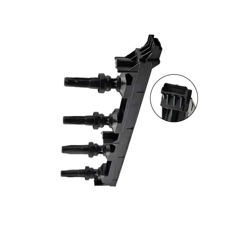 

Ignition Coil 597087, Compatible with Peugeot 307, Citroën C4, C5, and Other 2.0L RFJ Engine Models