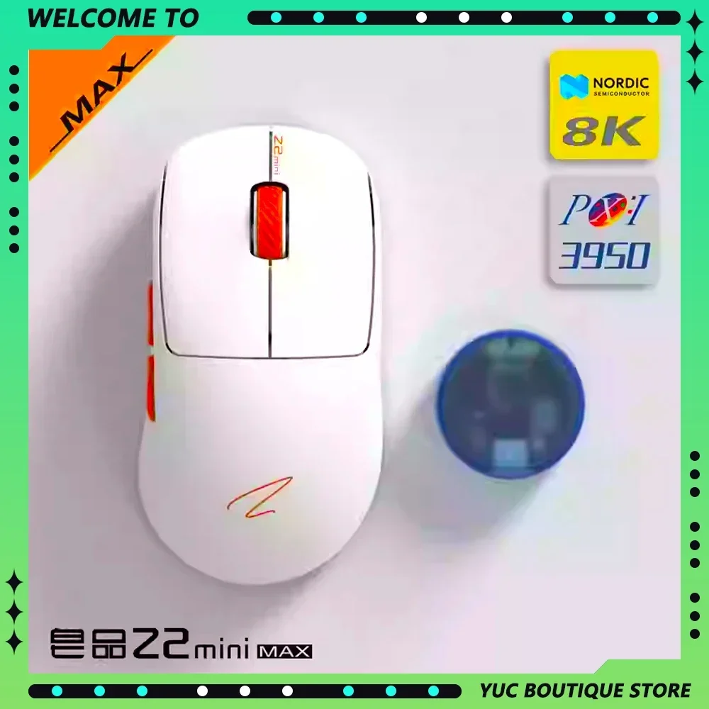 

Zaopin Z2 Mini MAX Gaming E-sport 1K/4K/8K Мышь 3-режимная 2,4G Bluetooth Беспроводная геймерская мышь с низкой задержкой Индивидуальные аксессуары для ПК