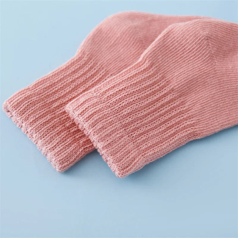 6Pairs/set 0-12Month Newborn Baby Boy Girl Sock Cotton Solid Soft Infant Socks for Girls Boys Spring Autumn Korea Style One Size