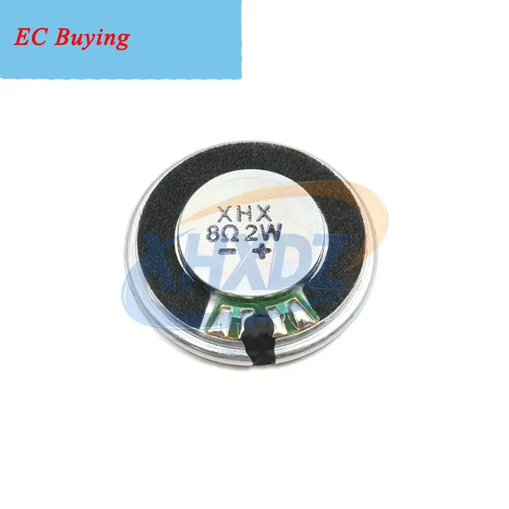 2PCS 28MM เหล็กคอมโพสิตเมมเบรน 4 โอห์ม 3W ลําโพง 28 มม.8Ohm 2 วัตต์ลําโพง Ultra-thin Horn ส่วนประกอบอะคูสติก