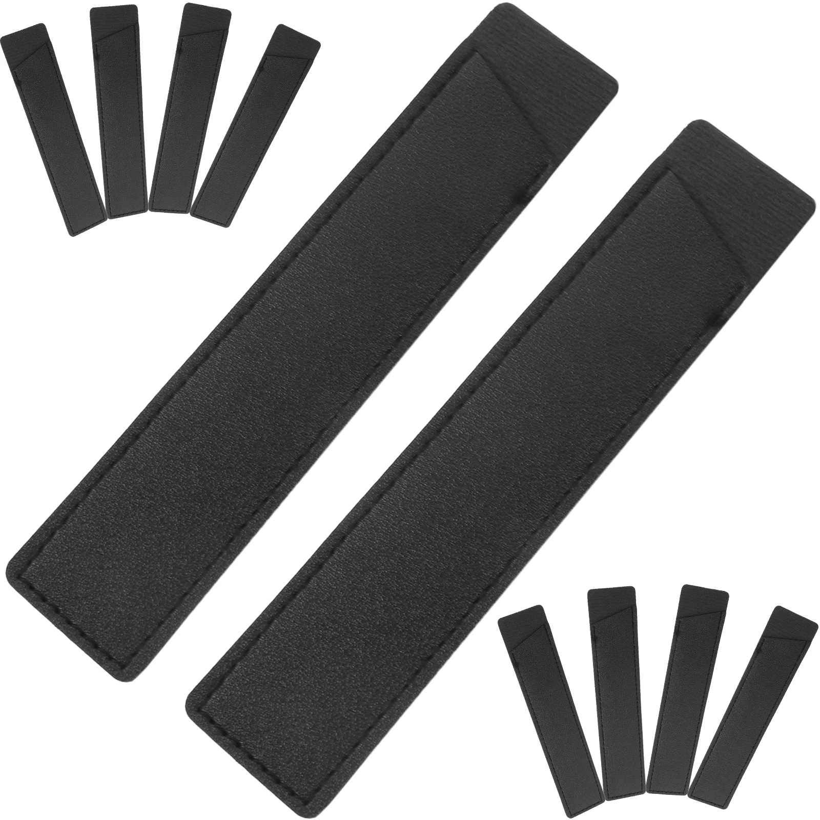 

10pcs Black PU Single Pen Sleeve Gifts Small Nurse Pencil Bag Work Study Practical Storage Case Pen