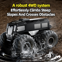 JJRC Q210 Waterproof Rc Car Electric Remote Control Off-Road Vehicle Sherpa 4WD Climbing Amphibious Vehicle Boy Toy Car