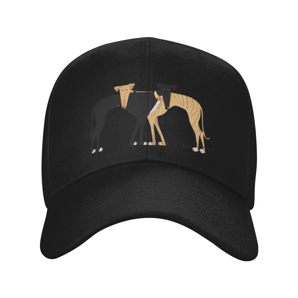 Fashion Head Rest Brindle Hound baseball cap Instagram Style Men's Hat