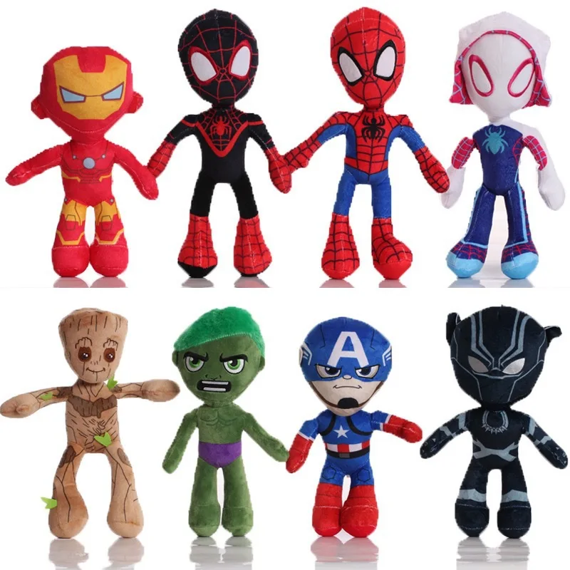 

Плюшевая кукла-подушка Marvel Avengers: Человек-паук, Грут, 9 дюймов, подарок на день рождения
