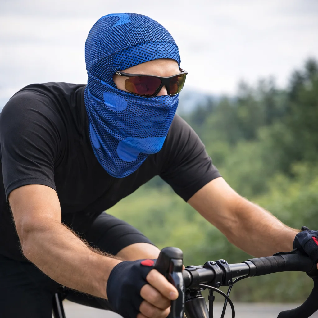 

Mask Ear Hanging Full Face Mask Neck Protection Outdoor Windproof Women Bandana Ice Silk Mask Neck Tube Scarf Cycling Bandana