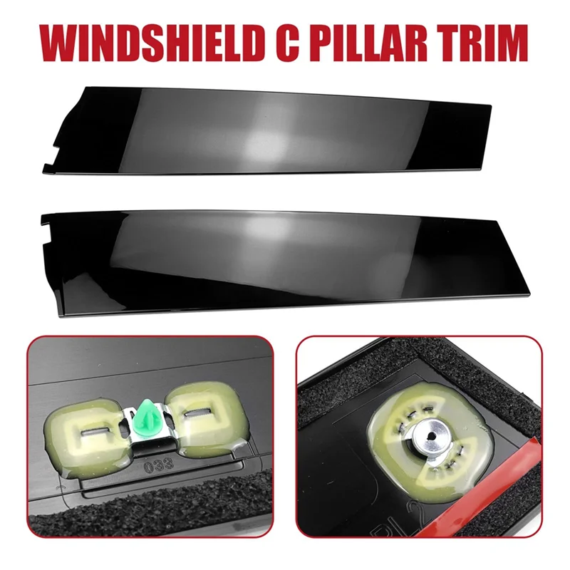 الباب الخلفي زين نافذة جانبية الكسوة الخلفية ل Tahoe/كاديلاك إسكاليد/جي إم سي يوكون 2015-2018 اكسسوارات السيارات