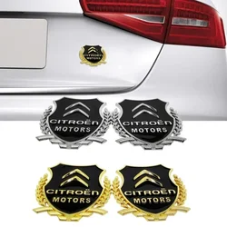 2pcs Auto Side Window Sticker Emblem For Citroen C4 C5 C3 Berlingo Elysee Picasso Aircross Sega Cactus Car Decal Accessories