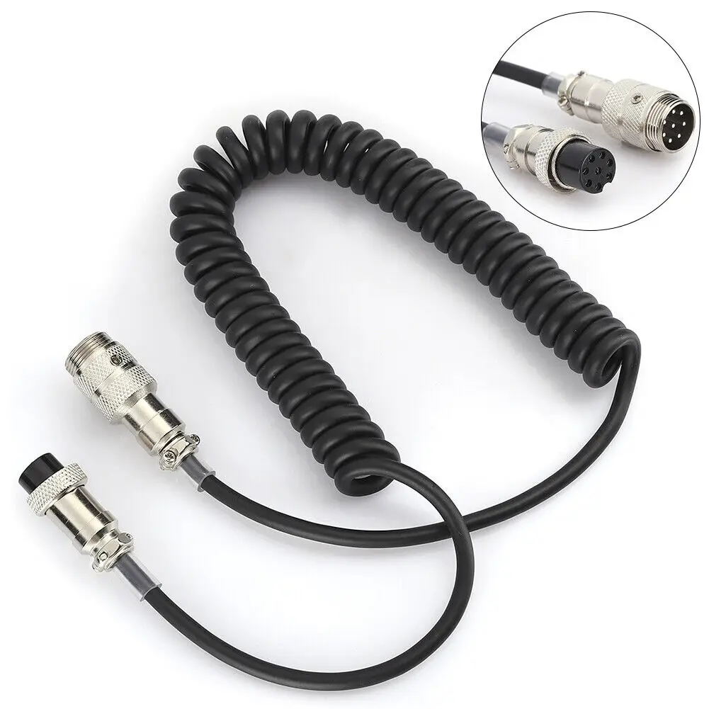 8Pin Hand Microphone Extension Cable Cord For Yaesu FT847 FT920 FT950 FT2000 FT1000