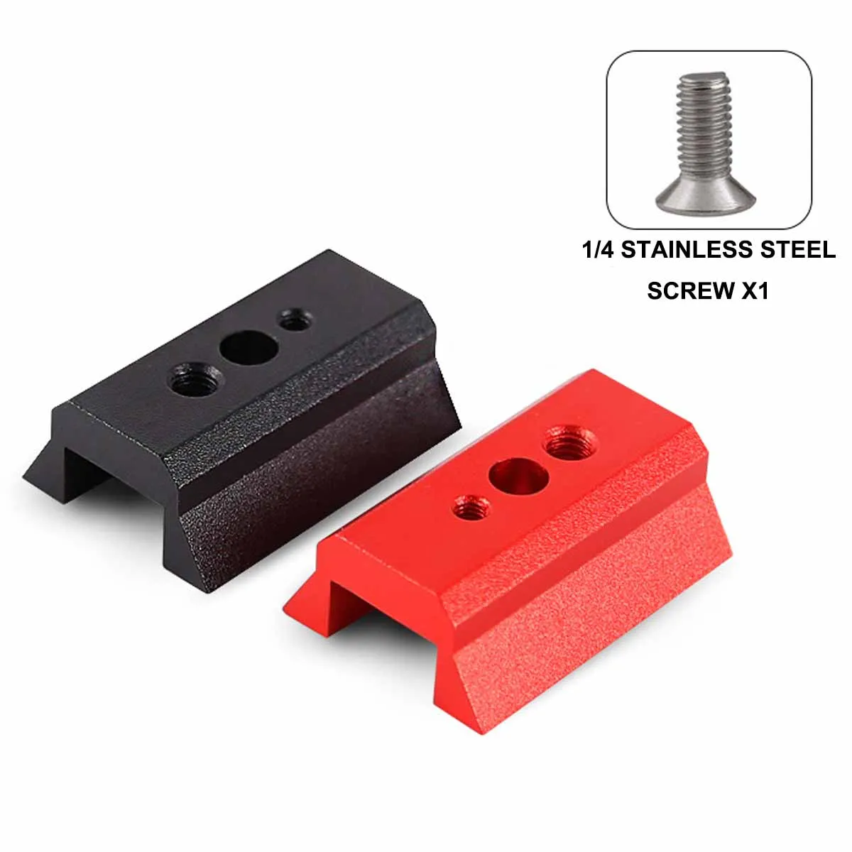 45mm Star Seeking Mirror Guide Rail Small Dove Tail Plate Base Cushion Block Telescope Accessory for Astronomical Observing