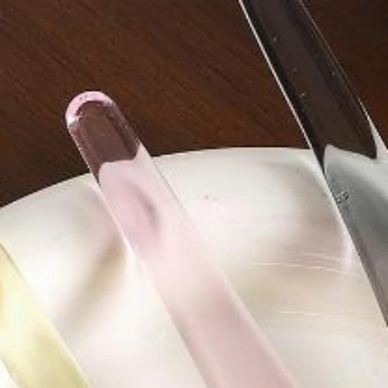 Adaptable Kitchen Tool Glass Spoon Handmade Colored Glass Coffee Spoon With Ergonomic Handle Heat-resistant Stirring Bar