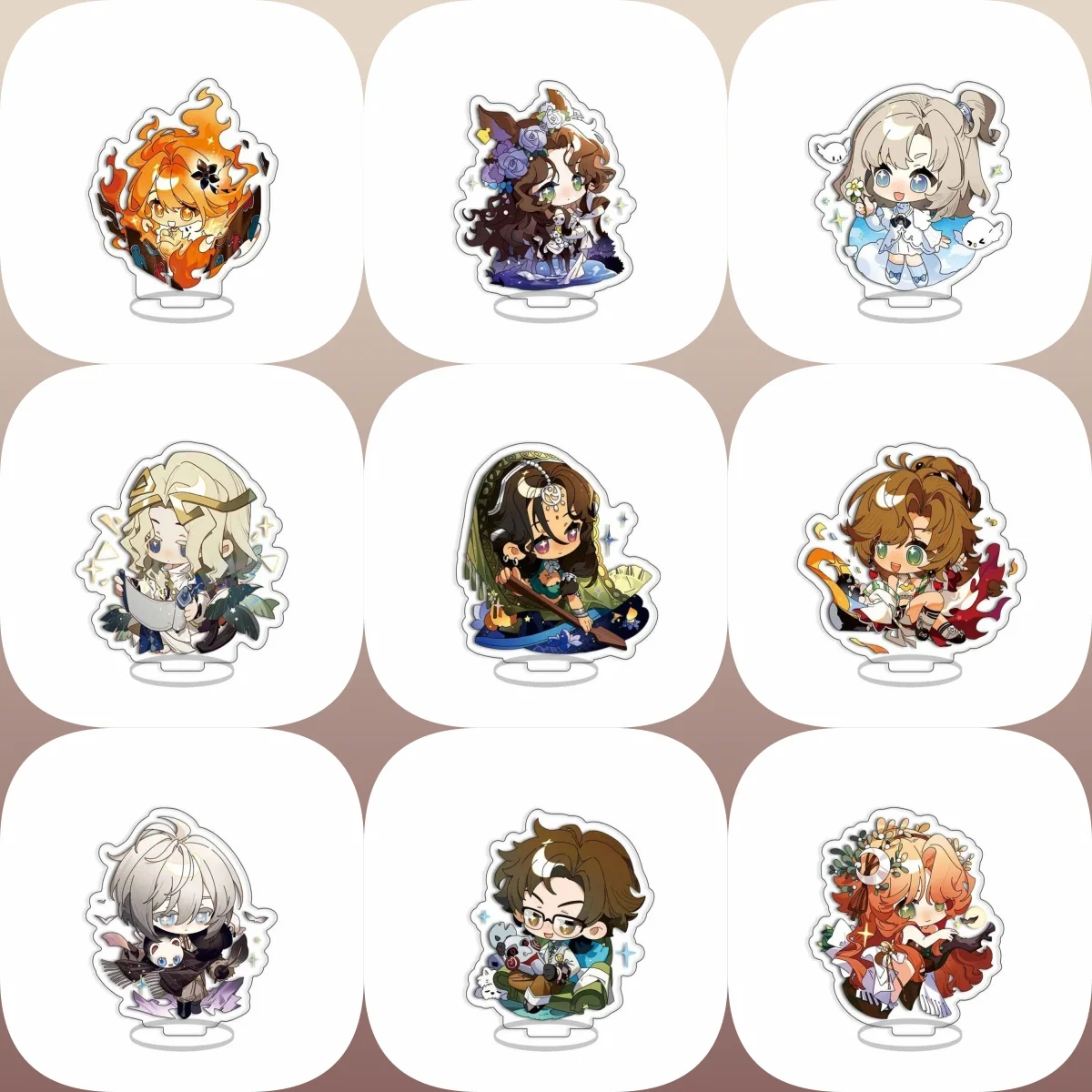 10 سنتيمتر لعبة عكس: ورشة عمل 1999 حامل أكريليك نموذج تأثيري شخصيات سحرية حلية اكسسوارات مجموعة هدايا عيد الميلاد