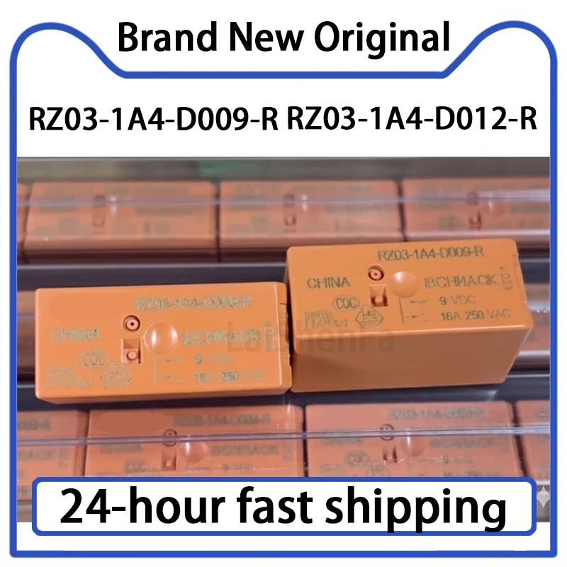 1 قطعة RZ03-1A4-D009-R RZ03-1A4-D012-R التتابع 6 دبوس 16A الأسهم الأصلية #1