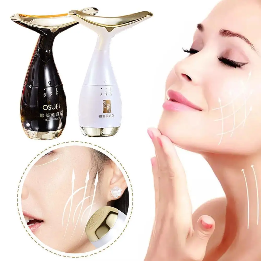 Face Massager Neck Facial Eye Massage Introducer Microcurrent Skin Rejuvenation Anti Aging Beauty Device Dropshipping