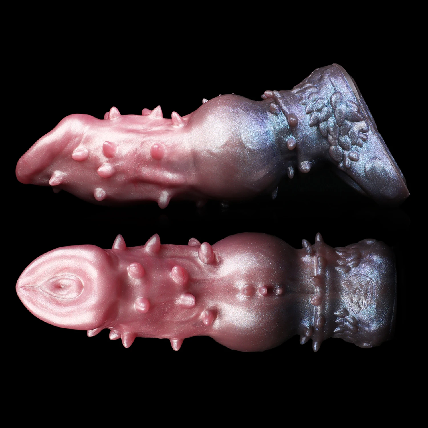 YOCY Fantasy Dog Penis Sleeve With Stimulator Spike Animal Dildo Sheath Texture Massager Sex Toy For Men Women