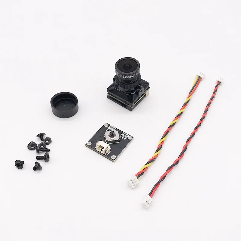 1/3 CMOS 1500TVL B19 Mini FPV Camera 2.1mm Lens Power 5V-30V PAL/NTSC With OSD Internal adjustable For 5.8G RC Racing Drone