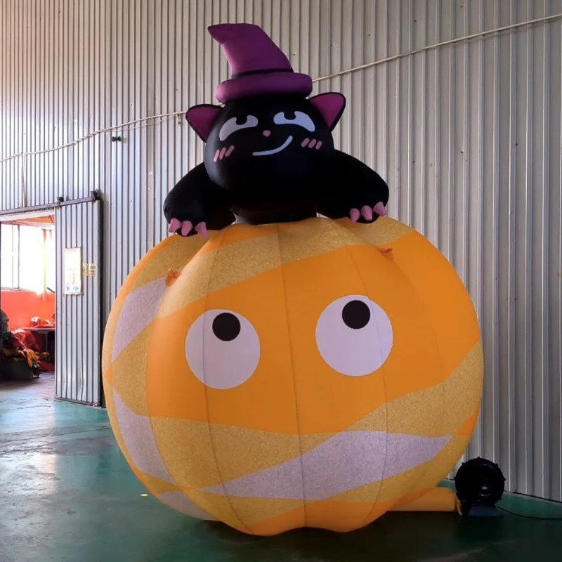 Halloween Events Decorating Inflatable Pumpkin Model,Inflatable Large Pumpkin Balloon Hats