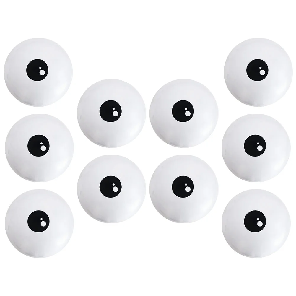 10 ชิ้นสติกเกอร์ฮาโลวีน Eyeball ลูกโป่งตลกปาร์ตี้คริสต์มาสตกแต่งฉากเจ้าสาวใหญ่