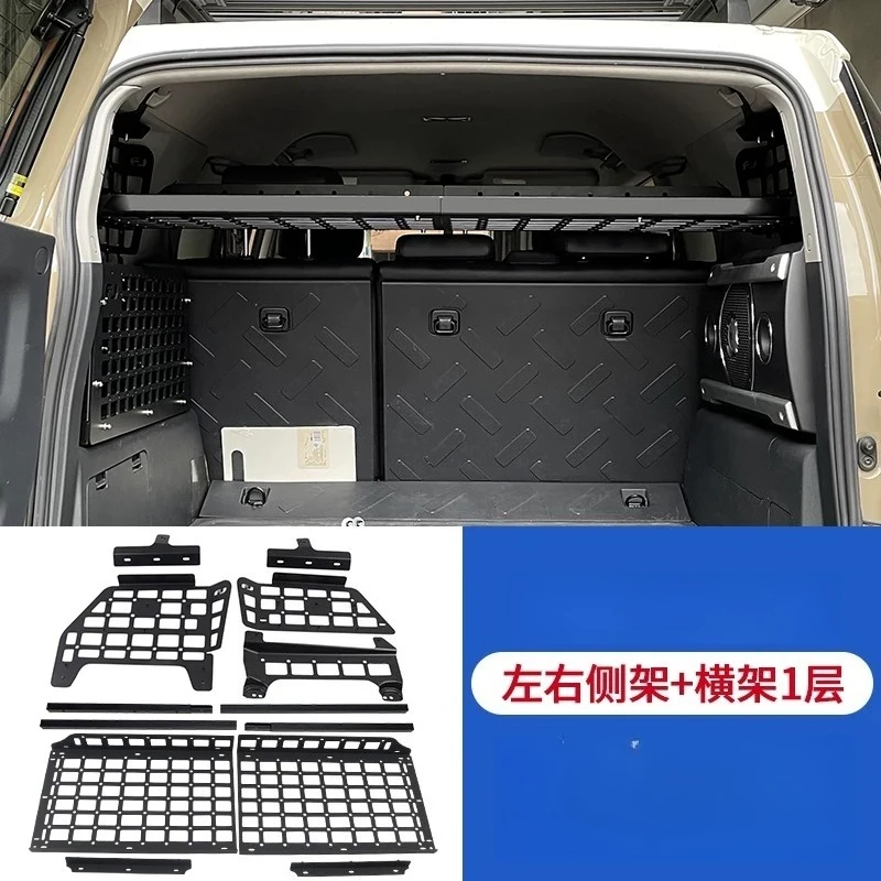 Interior modification accessories Tail box rack Trunk expansion rack