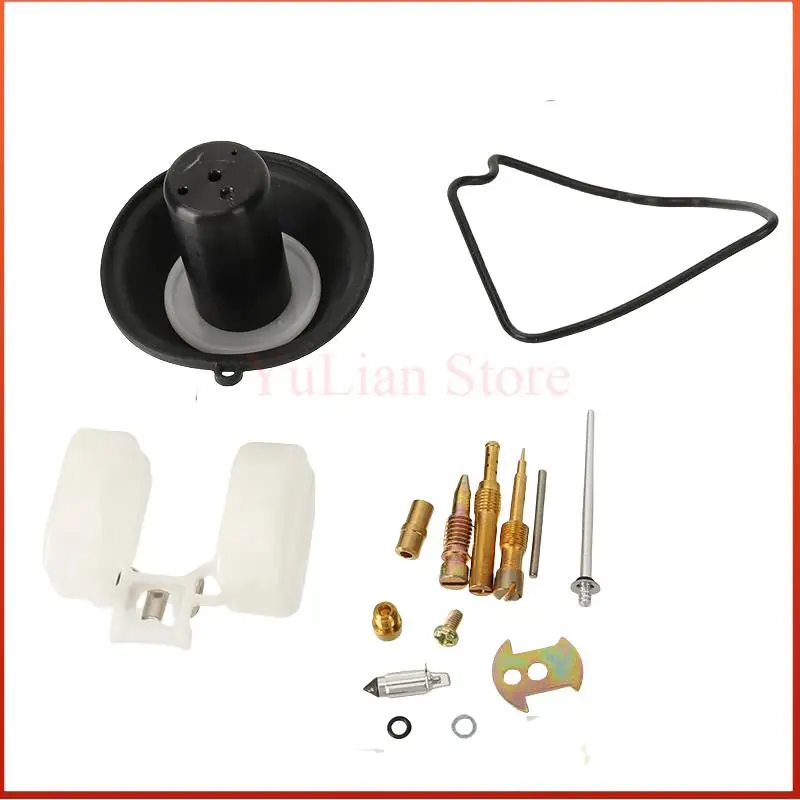 High-Quality GY6-125 Carburetor Repair Kit with 22mm Plunger Diaphragm & Float for Motorcycle Dirt Bike