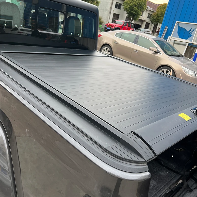 Off-road Accessories Aluminum Black Roller Shutter Cover for JEEP JT Gladiator Tonneau Cover 5