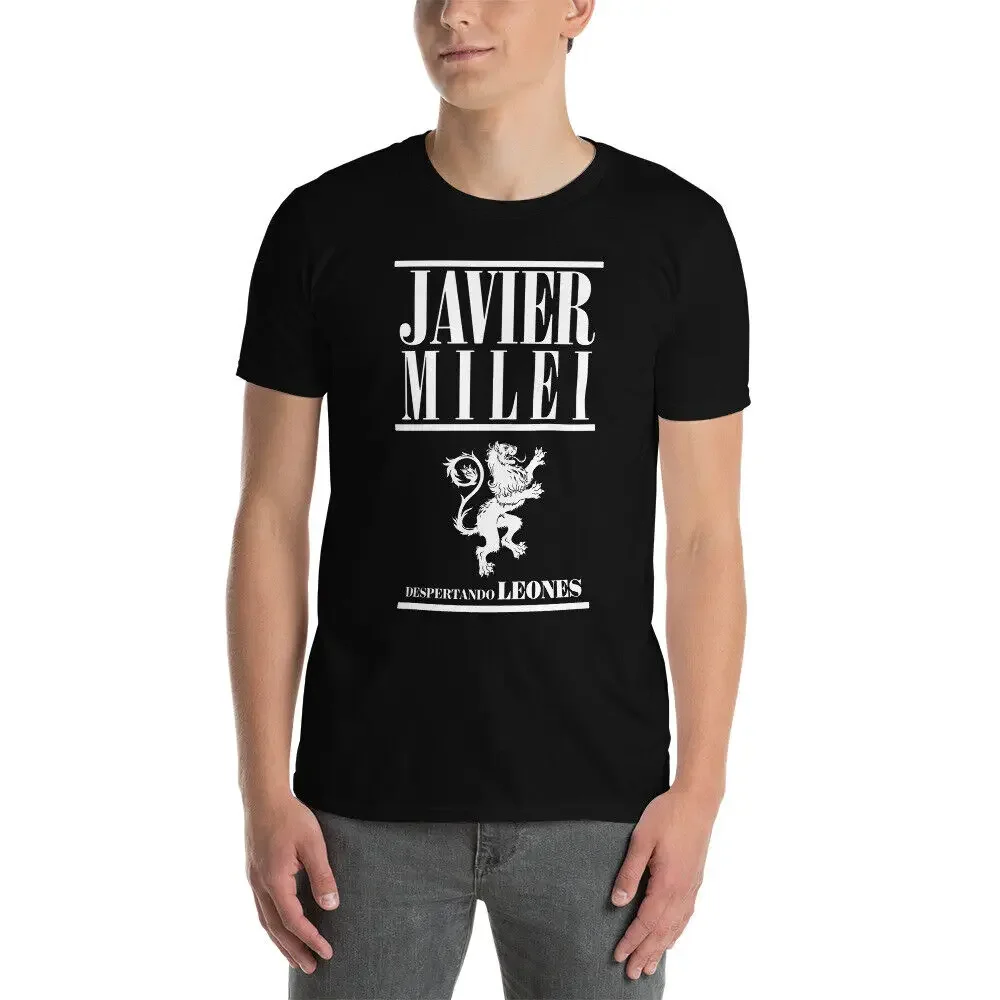 Javier Milei Leon camiseta Libertario viva la libertad carajo larga libertad viva