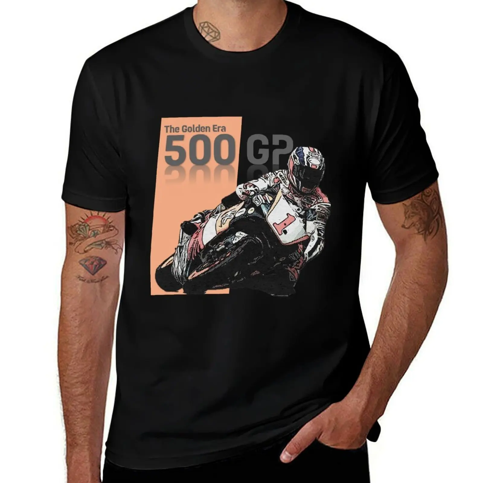 

The Golden Era 500 GP Mick Doohan T-Shirt sports fans summer tops valentines clothes cotton t shirt men