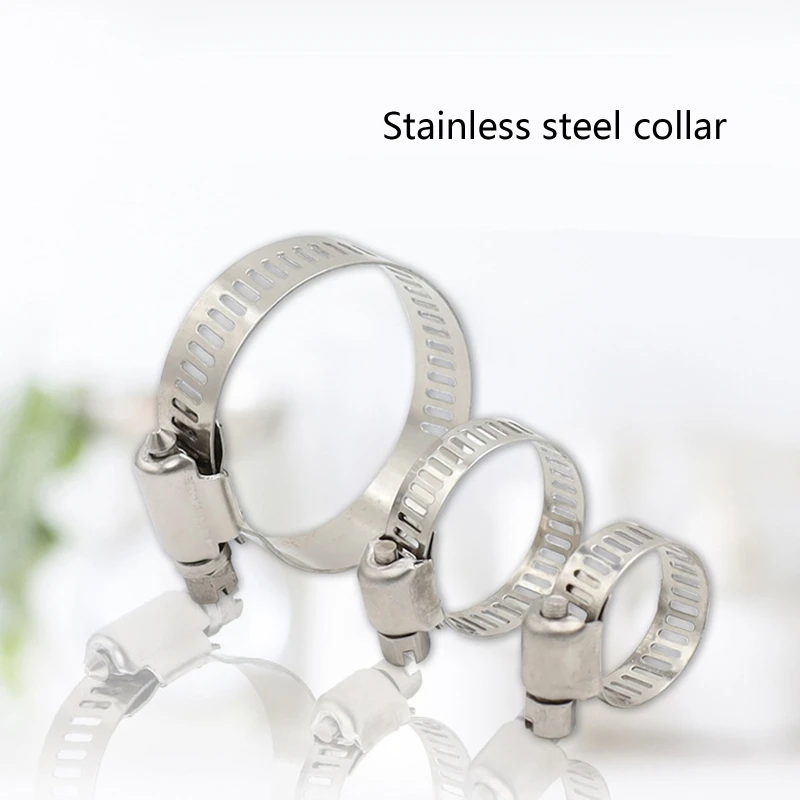 สแตนเลสสตีลปรับไดรฟ์ท่อ Clamps การใช้สายหนอนขนาดคลิปเกียร์ที่หนีบท่อหลอด Fasterner แปรงลวดล้างท่อค...