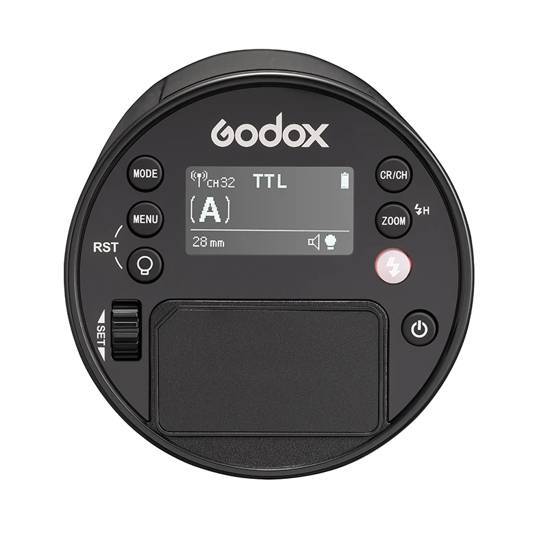 AD100pro 100Ws 2.4G TTL Photography Flash Strobe 1/8000 HSS Pocket Flash Light With 2600mAh Lithium Battery