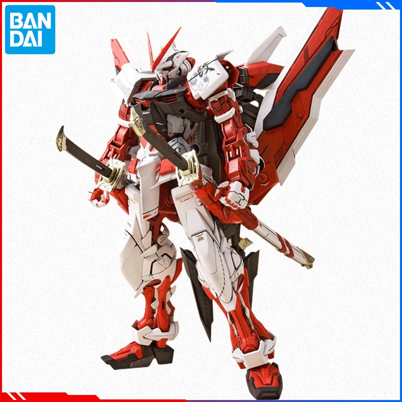 

Spot Bandai 1/100 мг, Gundam Astray MBF-P02KAI Gundam, модель сборки, экшн-фигурка, коллекция, орнамент, аниме, игрушка, подарок