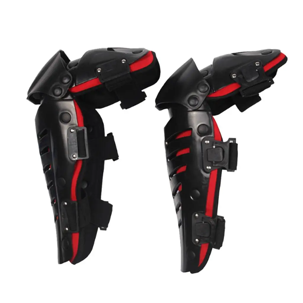 

1 Pair of Motorcycle Knee , Knee Shin Guard Pads Adjustable Knee Outdoor
